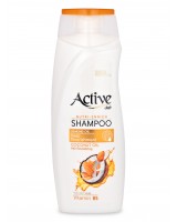 ACTIVE Шампунь питательный CARE & BEAUTY. С кокосовым маслом и витамином B5, 350 мл