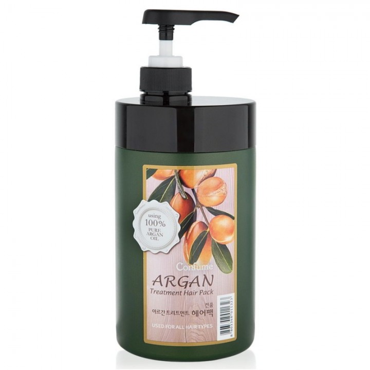 Welcos Confume Argan Treatment Hair Pack Маска для волос с маслом арганы 1000 мл