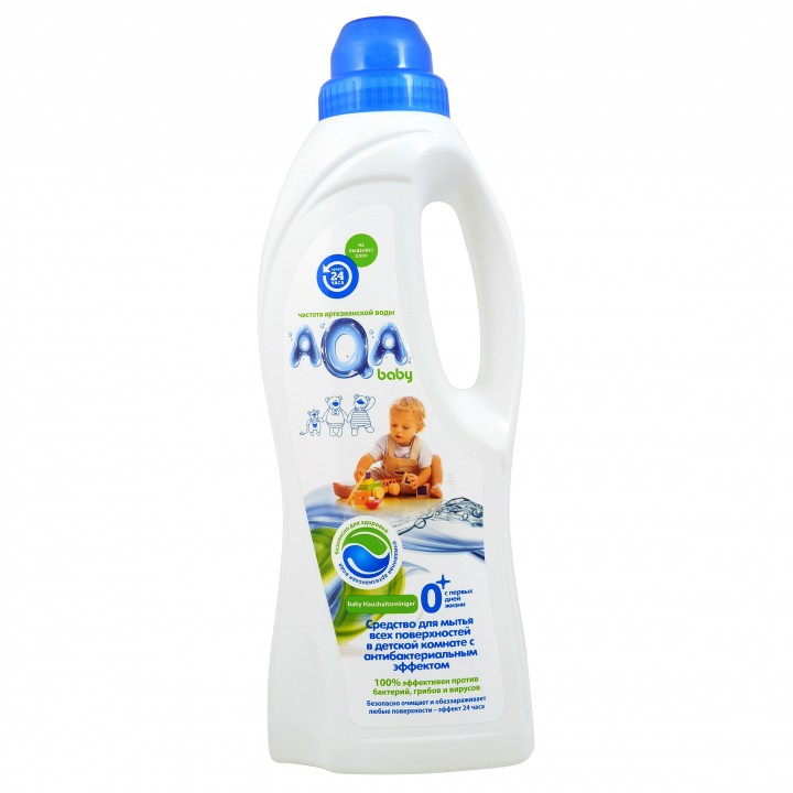 AQA baby Средство для мытья всех поверхностей в детской комнате с антибактериальным эффектом 700 мл