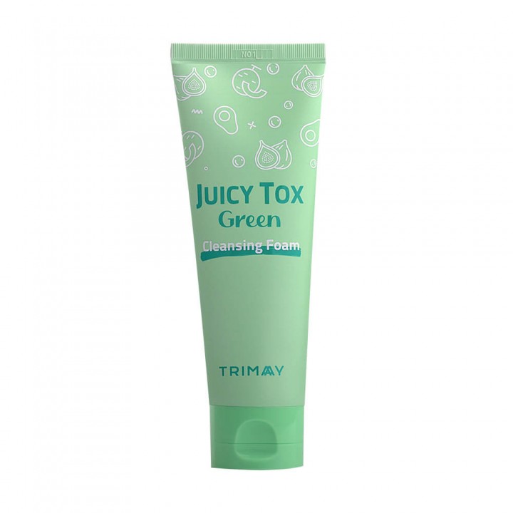 Пенка для умывания TRIMAY Juicy Tox Green Cleansing Foam (120 мл)