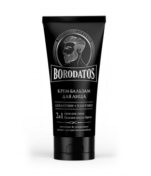 BR Крем-бальзам для лица 2в1 "Borodatos" 75мл (туба)