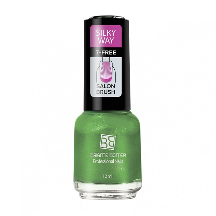 Бриджит Ботье лак Silky Way шелковый путь тон SW 565 мята