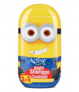 ACTIVE Детский шампунь и кондиционер 2в1 "Minions", 280 мл.