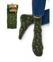 OMSA Носки STYLE 505 Конфеты Verde 45-47+