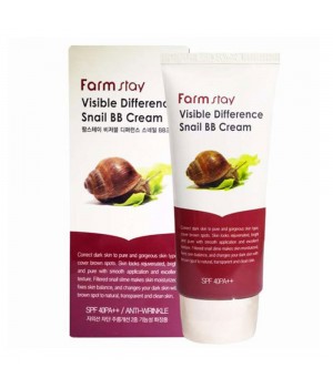 Farmstay BB крем для лица с муцином улитки Snail Repair BB Cream 50 мл