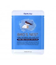 Farmstay Тканевая маска для лица с экстрактом ласточкиного гнезда Visible Difference Mask Sheet Birds Nest 23 мл