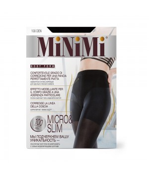 Minimi Колготки MICRO&SLIM 100 Carbone 2