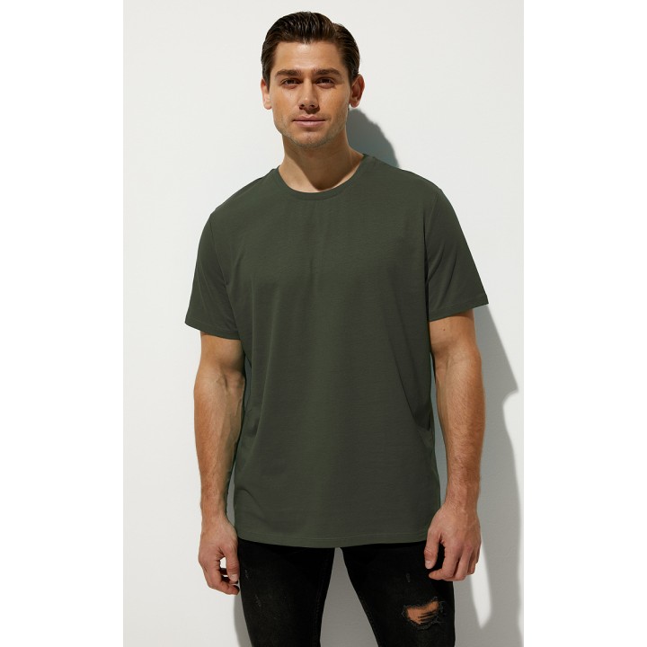 Фуфайка (футболка) мужская О_OMSA FOR MEN OmT_U 1201  OmT_U 1201 Футболка, COTTON Militari 46/M