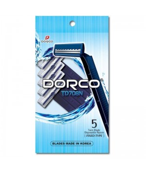 Dorco Одноразовая бритва с двумя лезвиями 5 шт