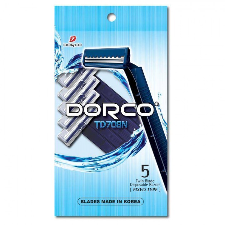 Dorco Одноразовая бритва с двумя лезвиями 5 шт
