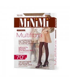 Minimi Колготки MULTIFIBRA COLORS 70 Blu Scuro (Темно-синий) 2
