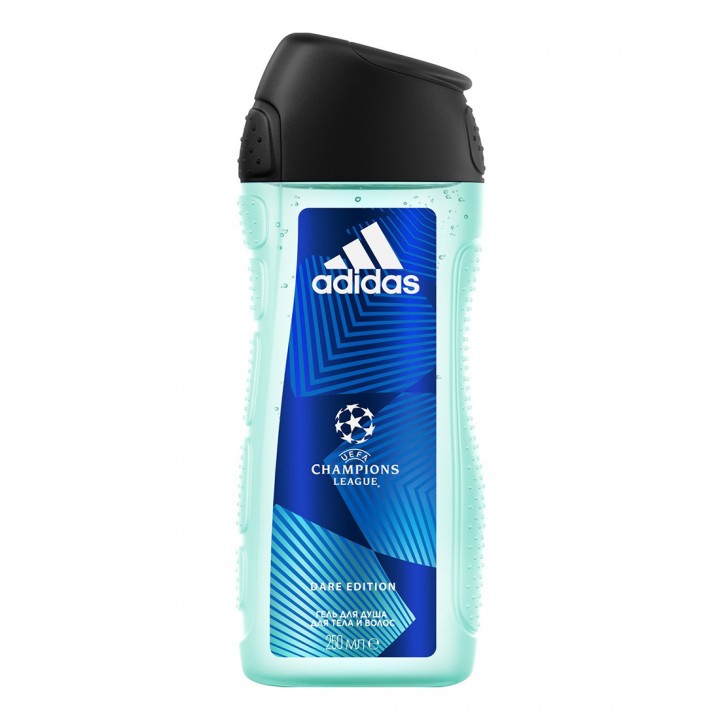 Adidas UEFA Champions League Dare Edition Мужской гель для душа 250 мл