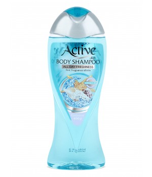 ACTIVE Гель для душа с витамином B5 "Морской" NATURAL, 400 мл. Blue ACTIVE Гель для душа с витамином B5 "Морской" NATURAL, 400 мл. Blue