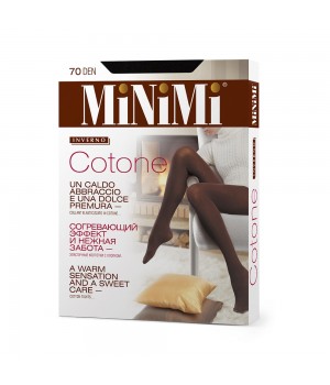 Minimi Колготки COTONE 70 Nero 2