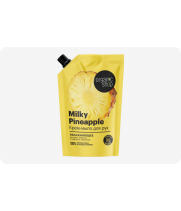 Organic Shop Мыло для рук “Milky Pineapple”, 500 мл (дой-пак)