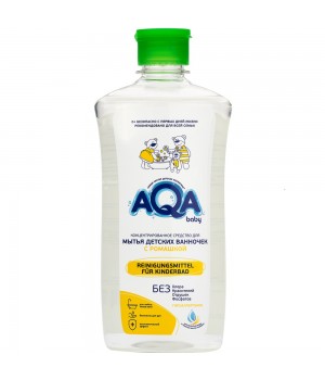 AQA baby Концентрированное средство для мытья ванночек с ромашкой, 500 мл