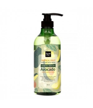 Farmstay Парфюмированный гель для душа с экстрактом Авокадо Tropical Fruit Perfume Body Wash Avocado 750 мл