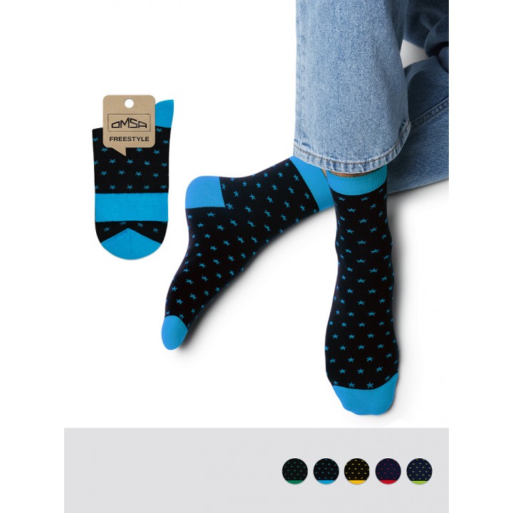 OMSA FREESTYLE 609 Звёзды Blu/Erba 42-44^