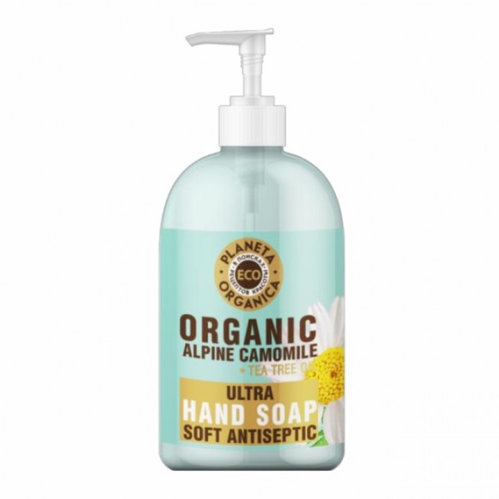 Planeta Organica Eco Смягчающее мыло для рук "Organic alpine camomile" 300 мл