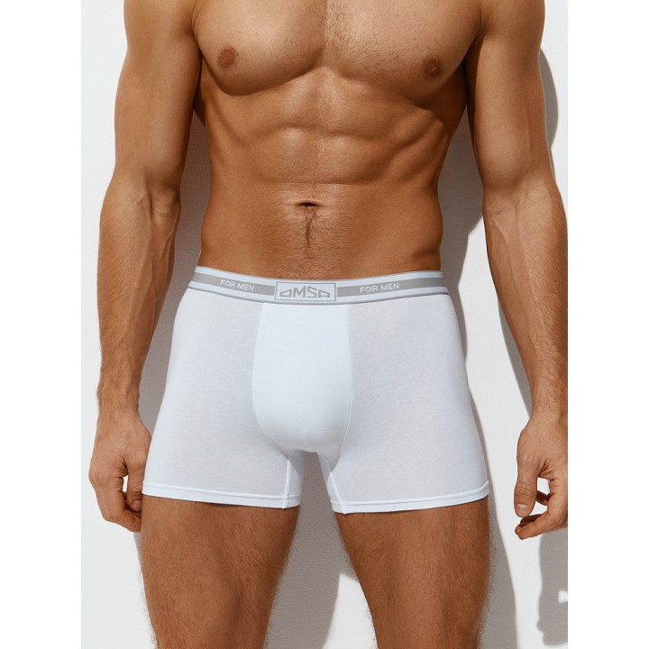 Трусы мужские БП OMSA FOR MEN Боксеры с открытой резинкой Bianco 44(S)