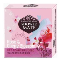 Shower Mate Мыло косметическое "Розовое" 100 г