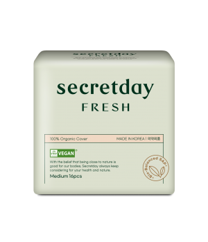 211454 SecretDay Прокладки женские гигиенические FRESH, Medium, 16 шт