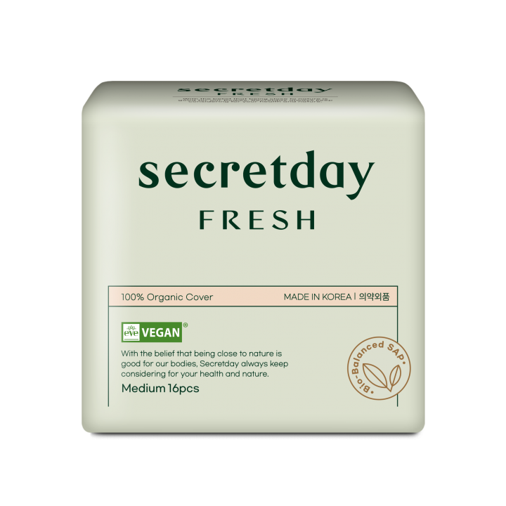 211454 SecretDay Прокладки женские гигиенические FRESH, Medium, 16 шт