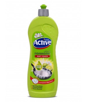 ACTIVE Гель для мытья посуды "Лайм и цветы", 750 мл Green ACTIVE Гель для мытья посуды "Лайм и цветы", 750 мл Green