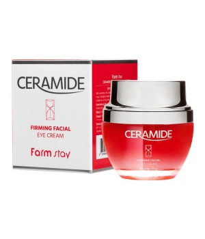 Farmstay Укрепляющий крем для кожи вокруг глаз с керамидами Ceramide Firming Facial Eye Cream 50 мл