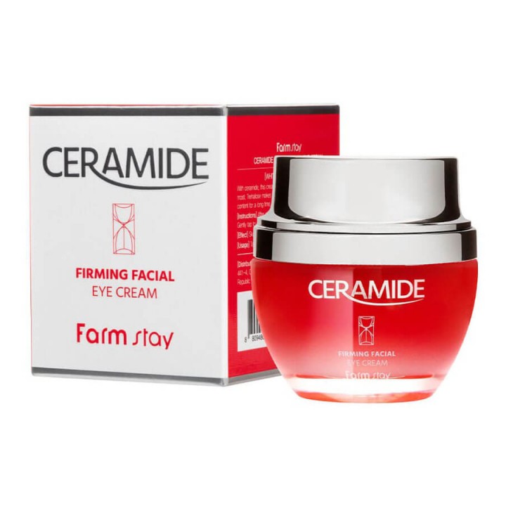 Farmstay Укрепляющий крем для кожи вокруг глаз с керамидами Ceramide Firming Facial Eye Cream 50 мл