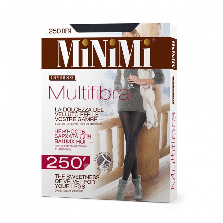 Minimi Колготки MULTIFIBRA 250 Moka 2