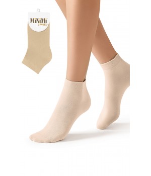 Minimi Носки COTONE 1201 однотонный укороченный Beige 35/38