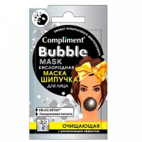 Compliment саше Пузырьковая маска-шипучка для лица c пребиотиками 15 мл