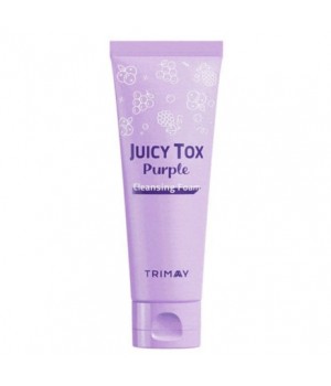 Пенка для умывания TRIMAY Juicy Tox Purple Cleansing Foam (120 мл)