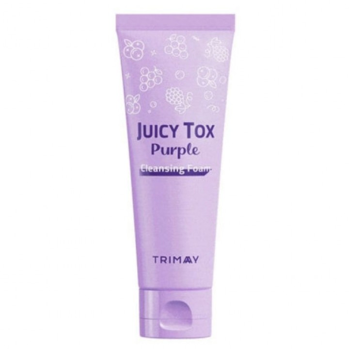 Пенка для умывания TRIMAY Juicy Tox Purple Cleansing Foam (120 мл)