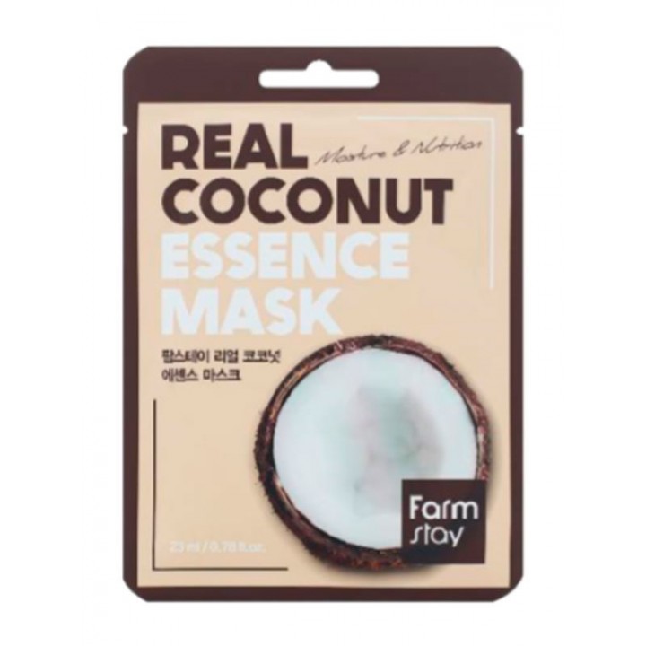 Farmstay Тканевая маска с экстрактом кокоса Real Coconut Essence Mask 23 мл