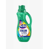 ACTIVE Гель для стирки цветного белья "COLOR CARE Poly Wash" 1500 мл, Green ACTIVE Гель для стирки цветного белья "COLOR CARE Poly Wash" 1500 мл, Green