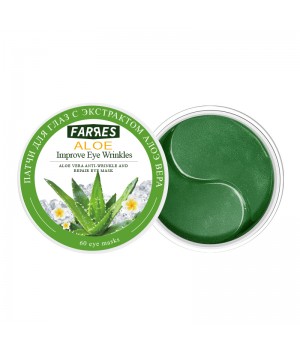 Farres  Патчи для глаз с экстрактом алоэ 60 шт, 90 г (*12*144)