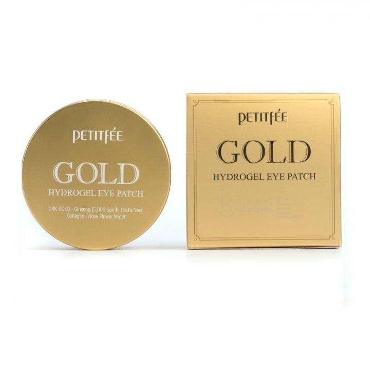 Petitfee Патчи для век гидрогелевые с золотом Gold Hydrogel Eye Patch 60 шт
