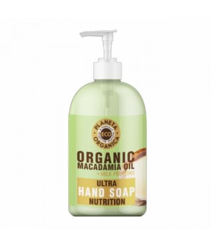 Planeta Organica Eco Питательное мыло для рук "Organic macadamia oil" 300 мл