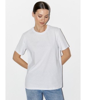 Фуфайка (футболка) женская О_OMSA OmT_D 1202 Футболка Bianco 50/XL