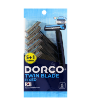DORCO Одноразовый бритвенный станок 6 шт.TG 708NV-6P/TG708N(5+1)/TG 708-6P-