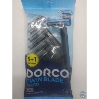 DORCO Одноразовый бритвенный станок 6 шт.TG 708NV-6P/TG708N(5+1)/TG 708-6P-