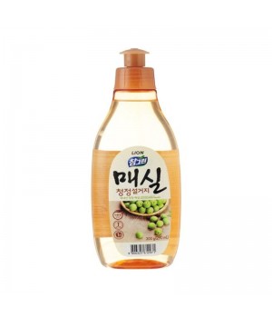 LION CHARMGREEN Средство для мытья посуды, овощей и фруктов (Японский абрикос) 300g bottle 