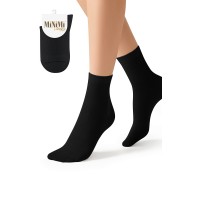 Minimi Носки COTONE 1202 однотонный Nero 35/38