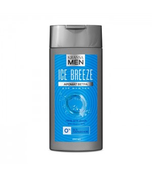 KRASSA MEN Ice Breeze Гель для душа для лица и тела, 250 мл 