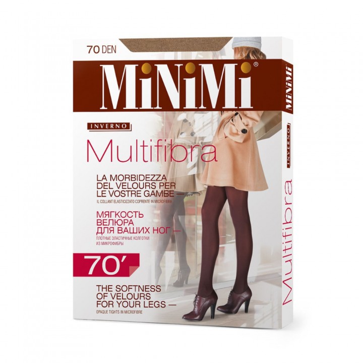 Minimi Колготки MULTIFIBRA 70 Fumo 4