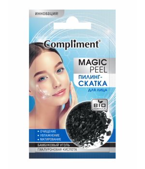 Compliment Magic Peel Пилинг-скатка для лица "Бамбуковый уголь и гиалуроновая кислота" 7 мл