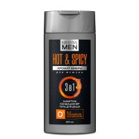 KRASSA MEN Hot & Spicy 3в1 Шампунь-кондиционер для волос и гель для душа, 250 мл KRASSA MEN Hot & Spicy 3в1 Шампунь-кондиционер для волос и гель для душа, 250 мл