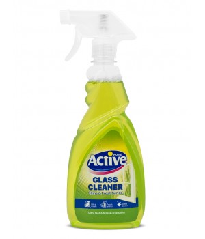 ACTIVE Средство для очистки стекол, окон и зеркал "Лайм", 500 мл ACTIVE Средство для очистки стекол, окон и зеркал "Лайм", 500 мл